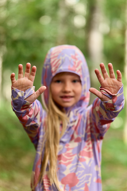 Reima Surista BugProof Kapuzenpullover, Blooming Lilac