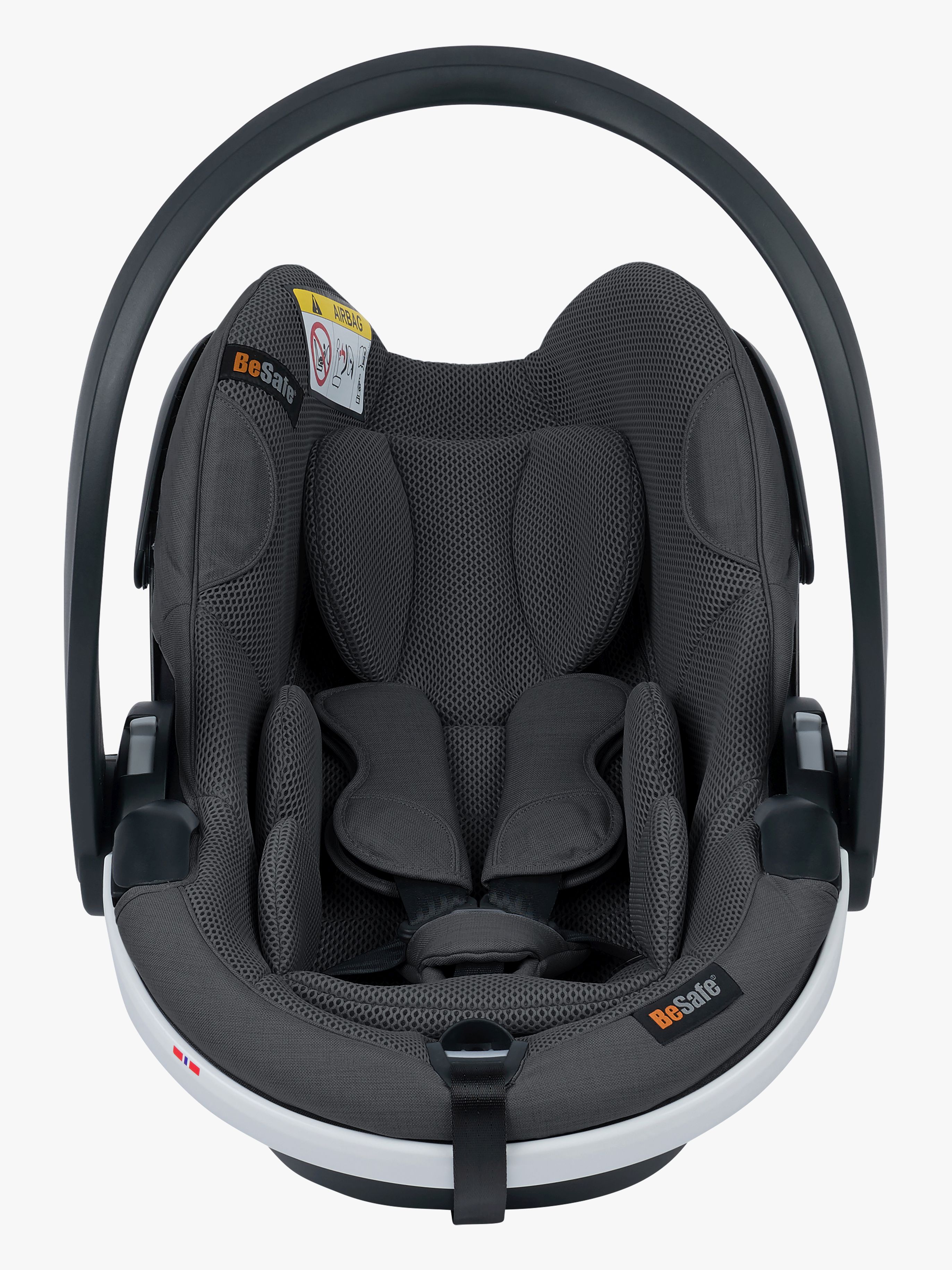 BeSafe iZi Go Modular X2 i-Size Babyschale, Anthracite Mesh