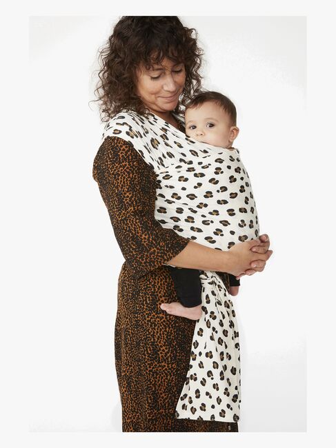 Coracor Tragetuch, Leopard/Naturweiß