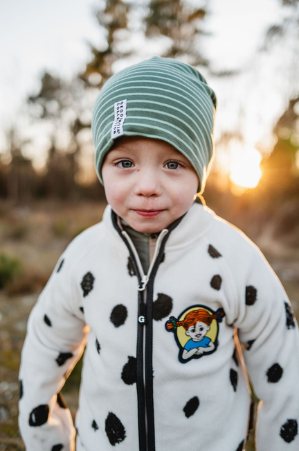 Geggamoja Fleecejacke Pippi Langstrumpf, Dots