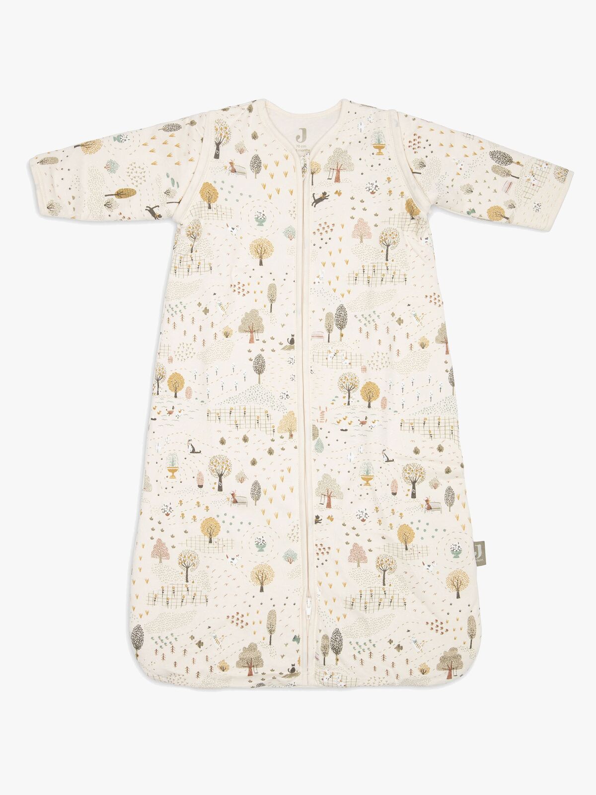 Jollein Schlafsack mit abnehmbaren Ärmeln 70 cm, Tiny Park