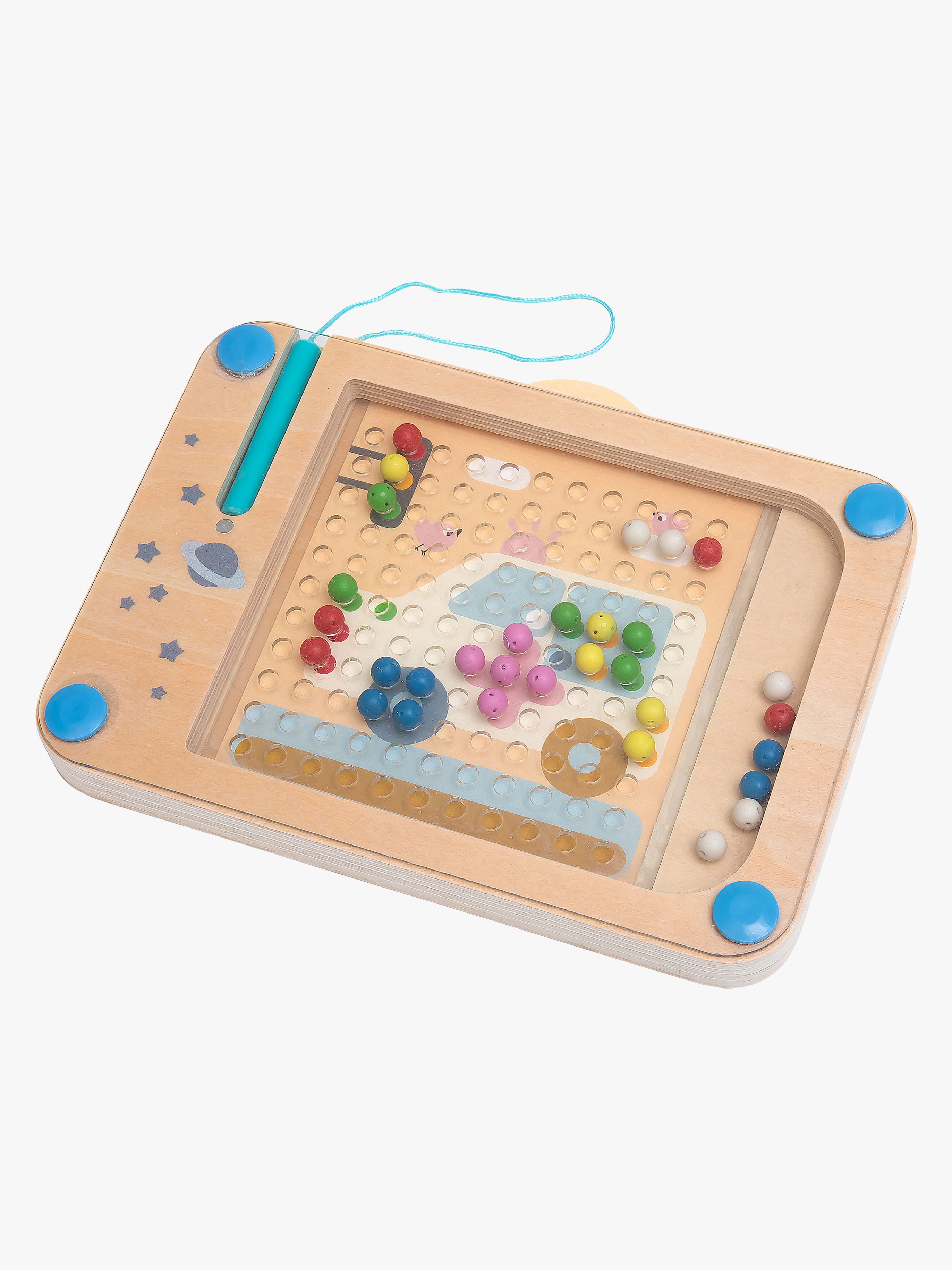 Spielplatte - Bilder mit Magnetischem Stift und Kugeln