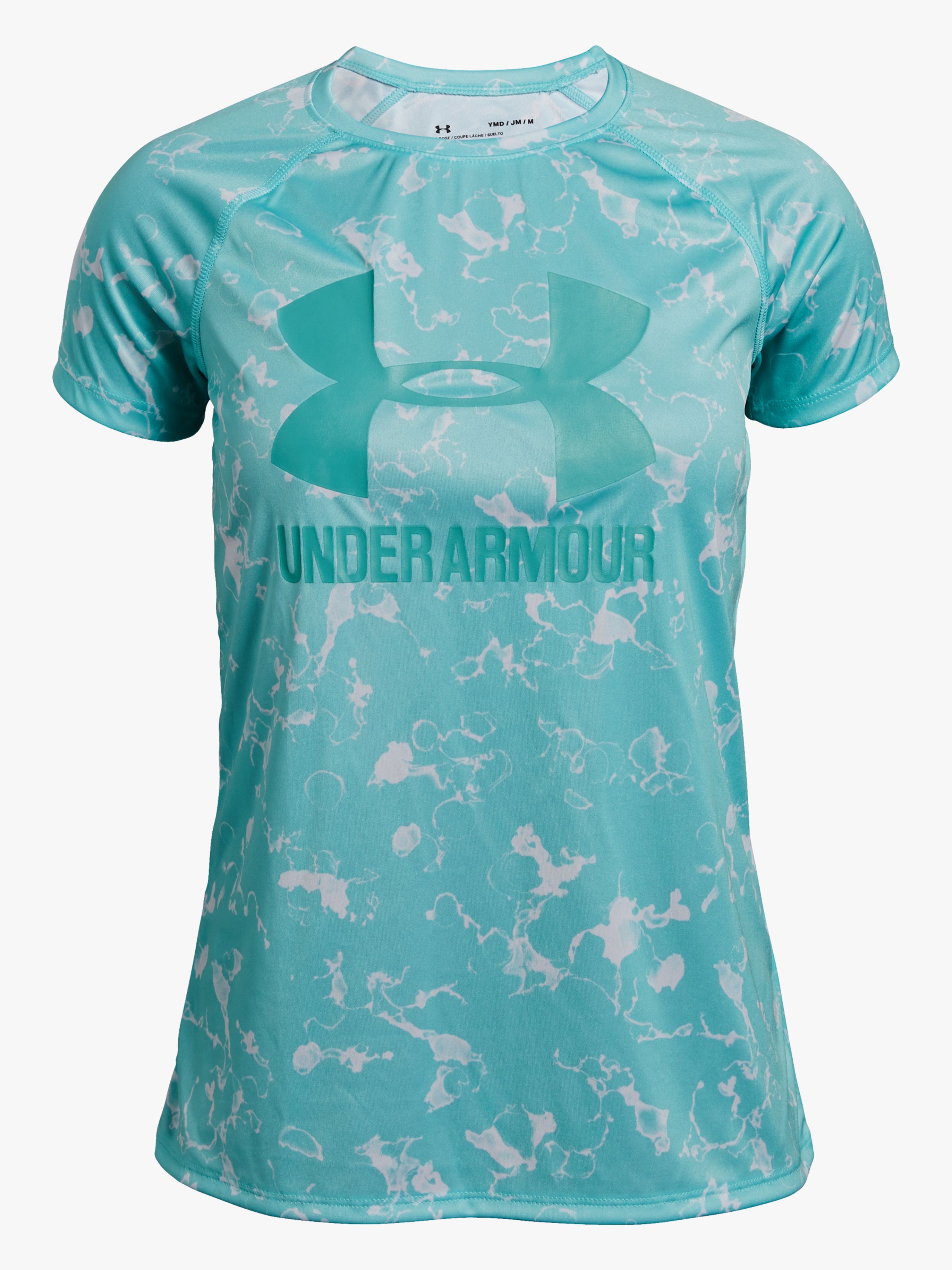 Big Logo Tee Novelty SS Trainingsshirt, Neo Turquoise XS