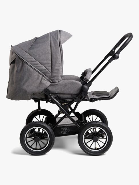 Petite Chérie Solide+ Kinderwagen, Grey Melange