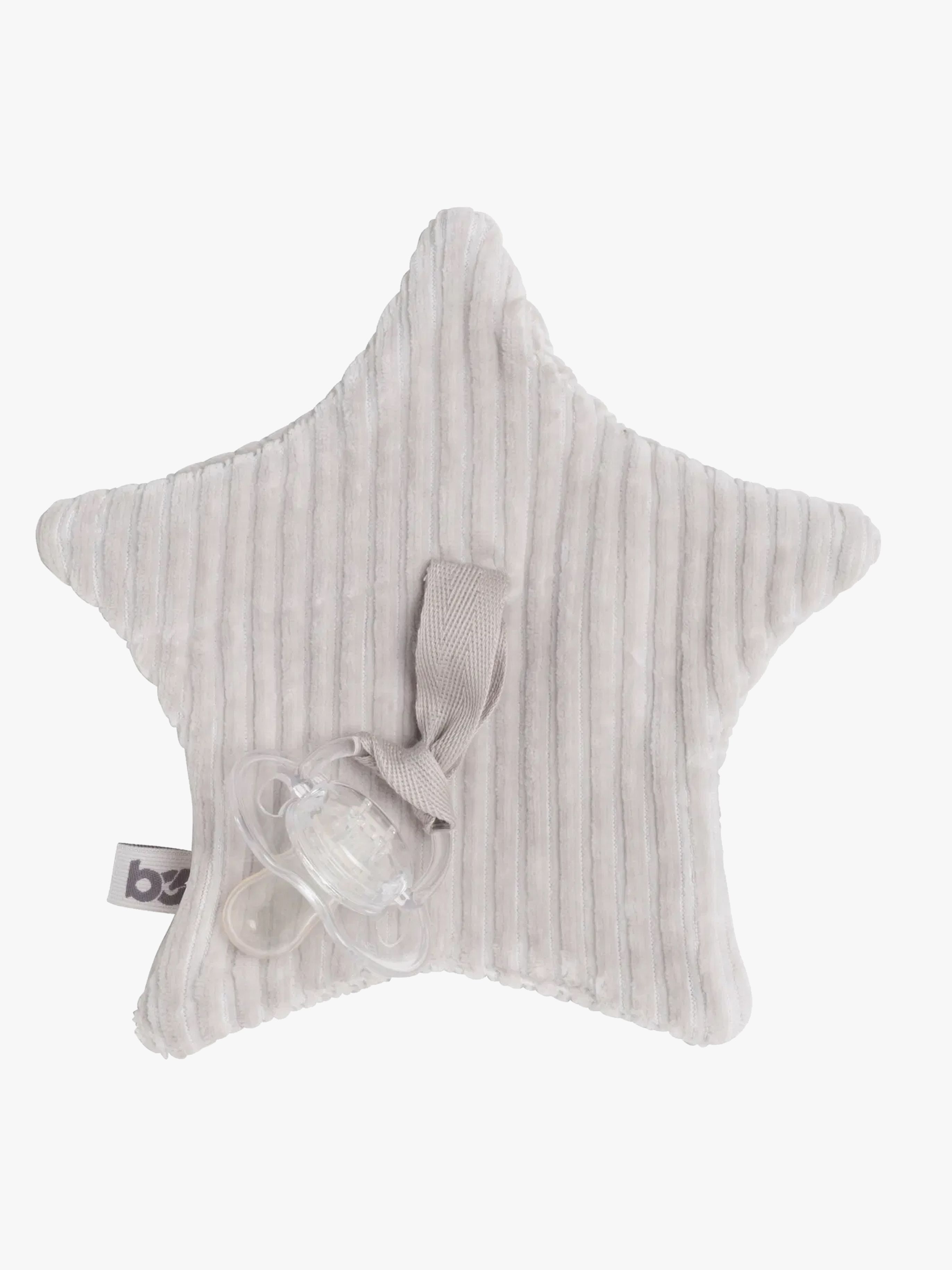 Baby's Only Schmusetuch mit Schnullerkette, Pebble Grey
