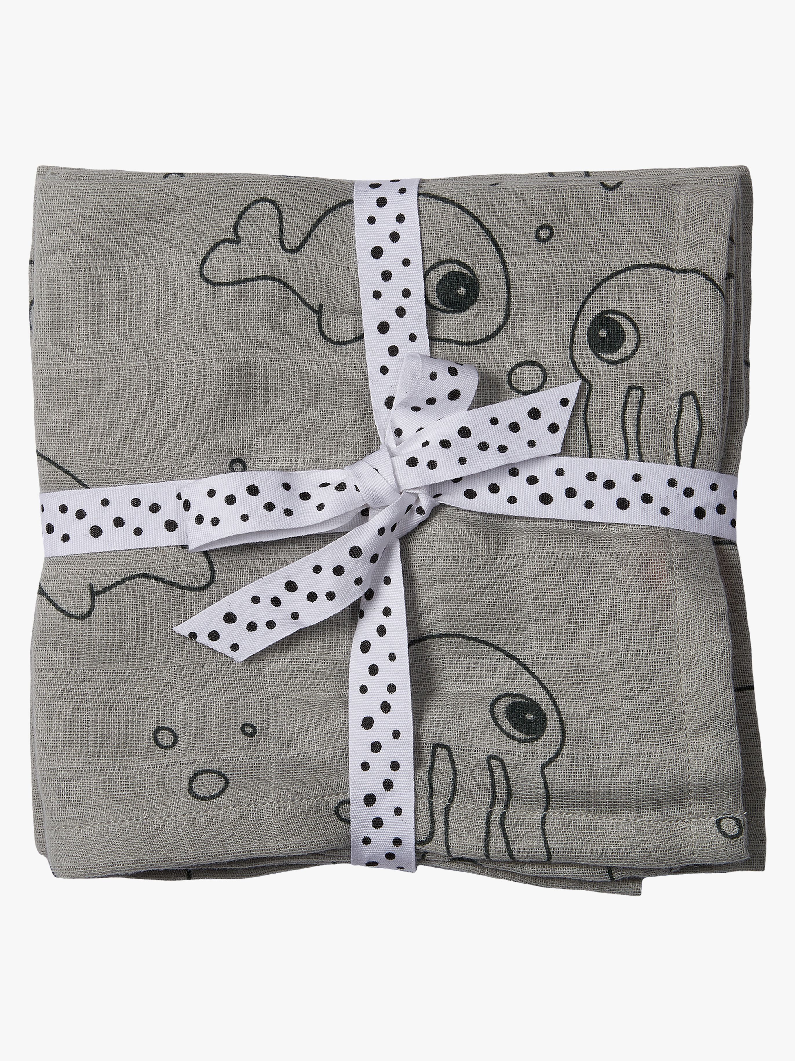 Swaddler Sea Friends 120x120 2er-Pack, Grey