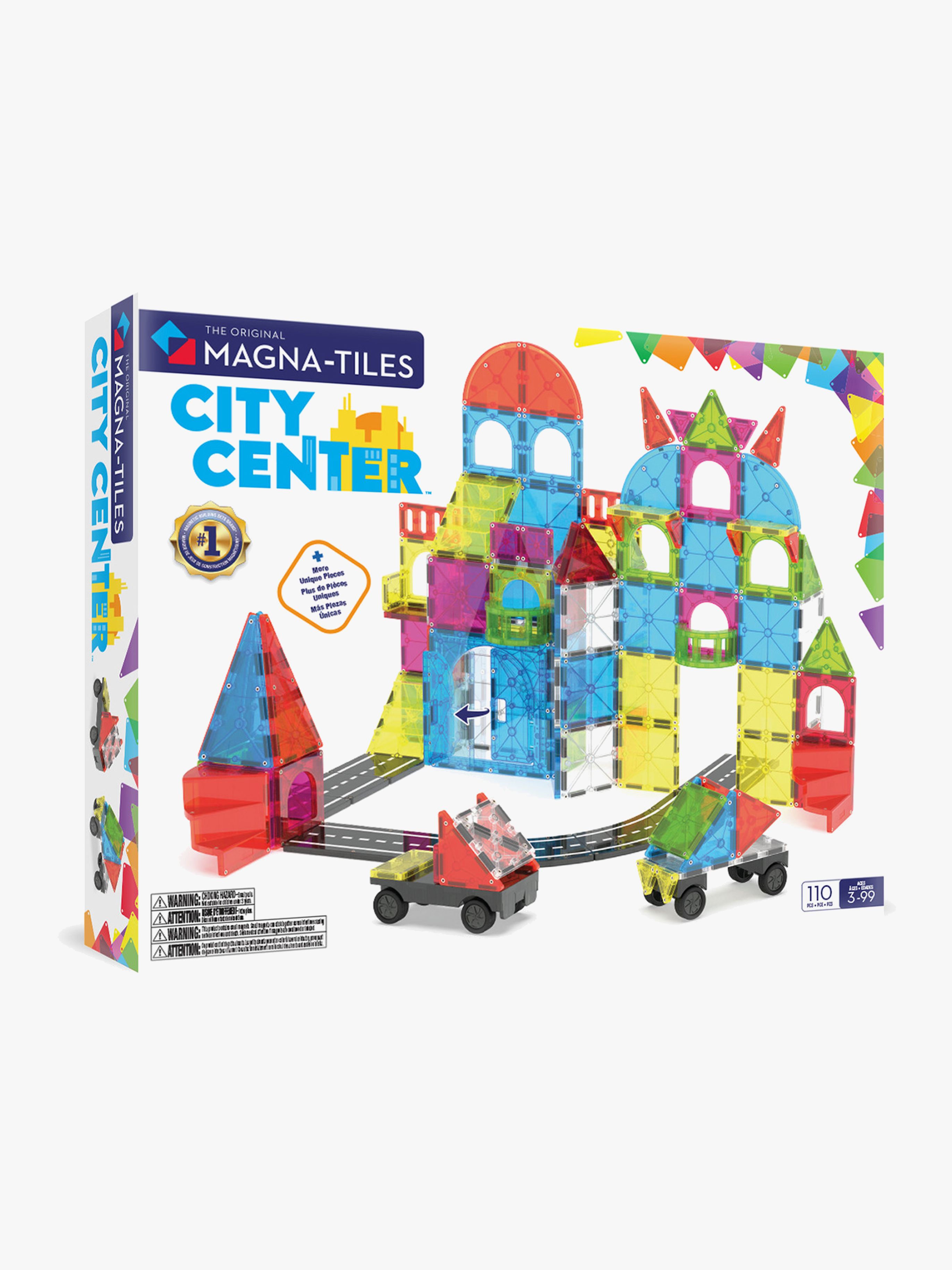 MAGNA-TILES Stadtzentrum Bausatz 110 Teile