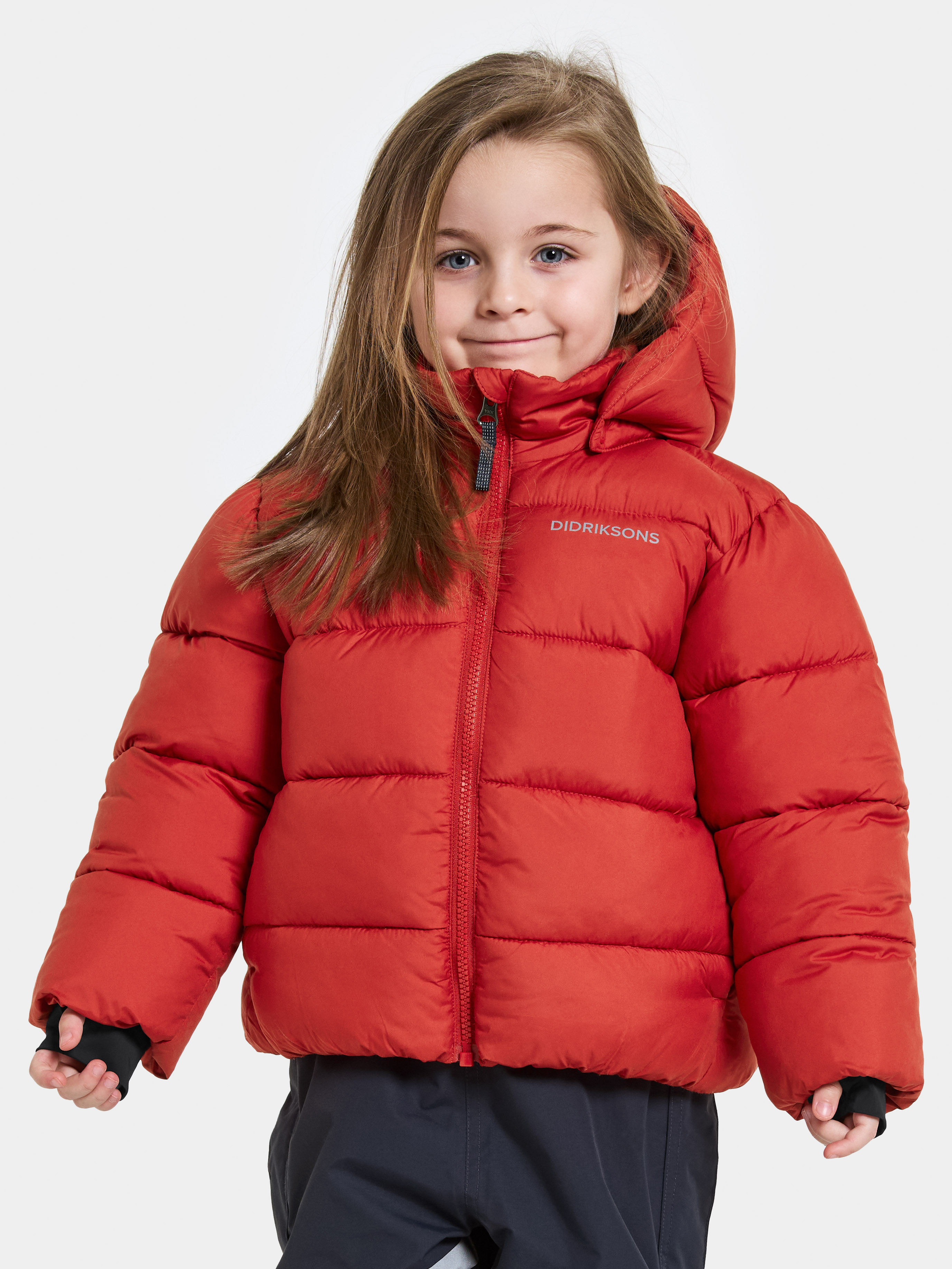 Didriksons Roxen Winterjacke, Pomme Red, 110
