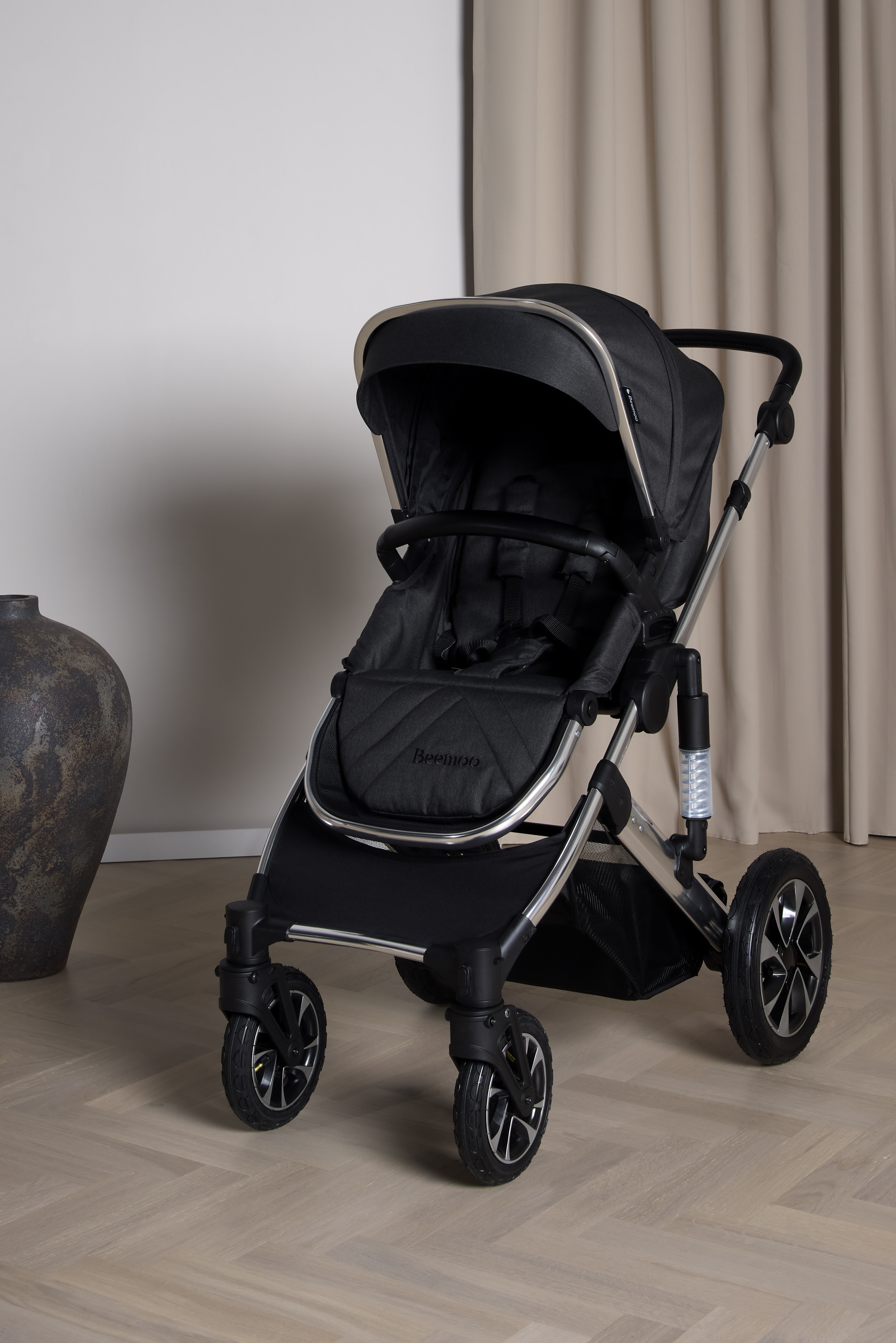 Maxi 4 Buggy, Black / Silver