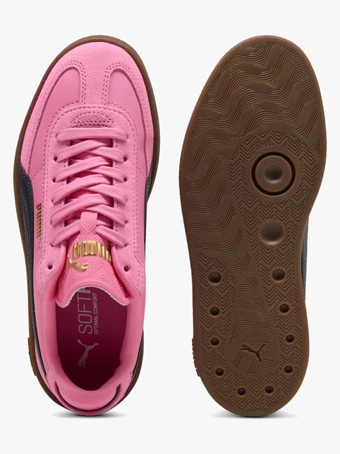 Puma Club II Era Jr Sneaker, Posie Pink/Navy