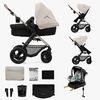 Kinderkraft MOOV 2 4-in-1 Air Kombikinderwagen, Moonlight Grey