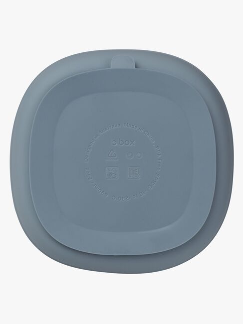 b.box Teller mit Deckel Silikon, Ocean