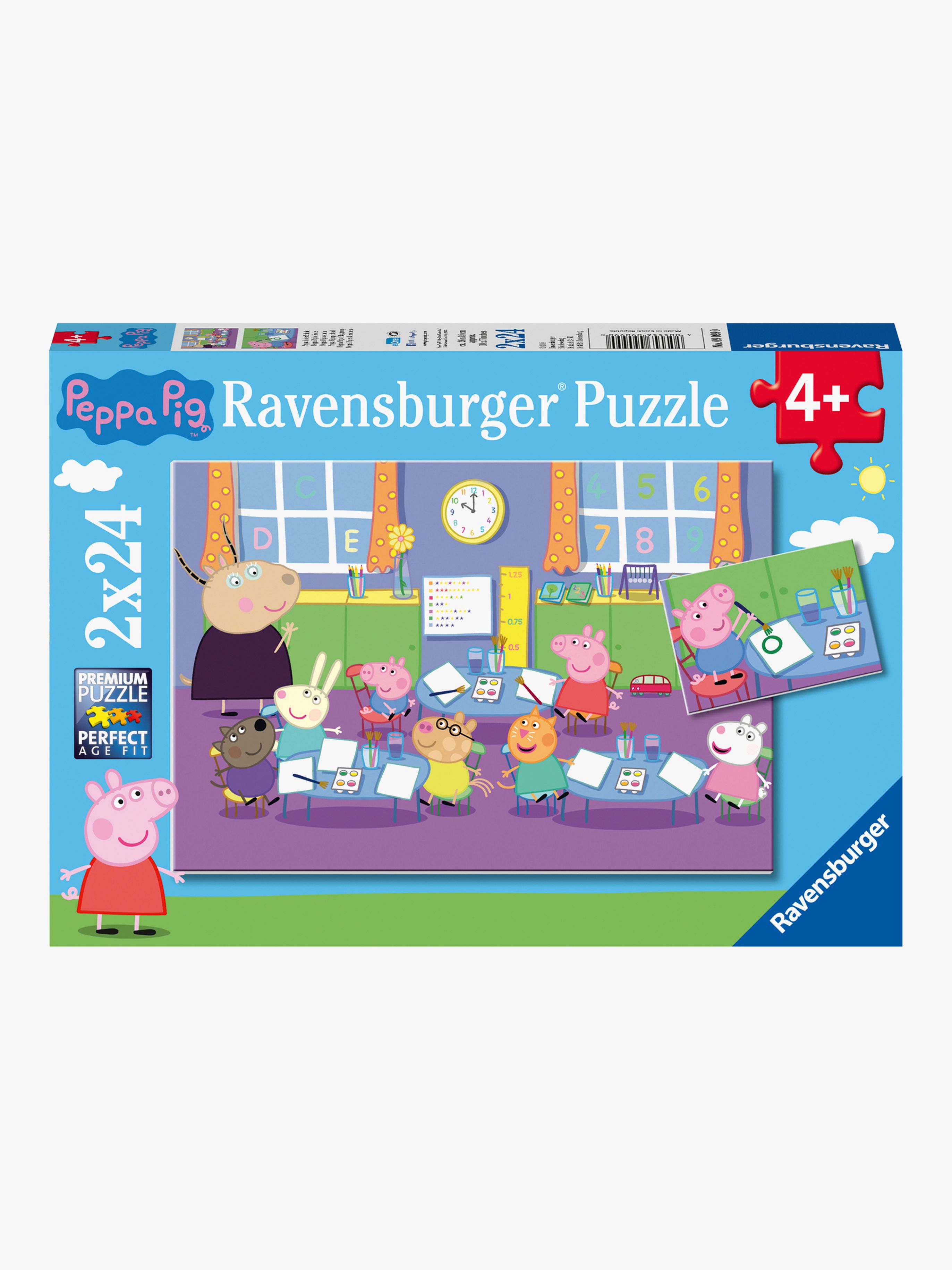 Puzzle Peppa Wutz, 2x24 Teile