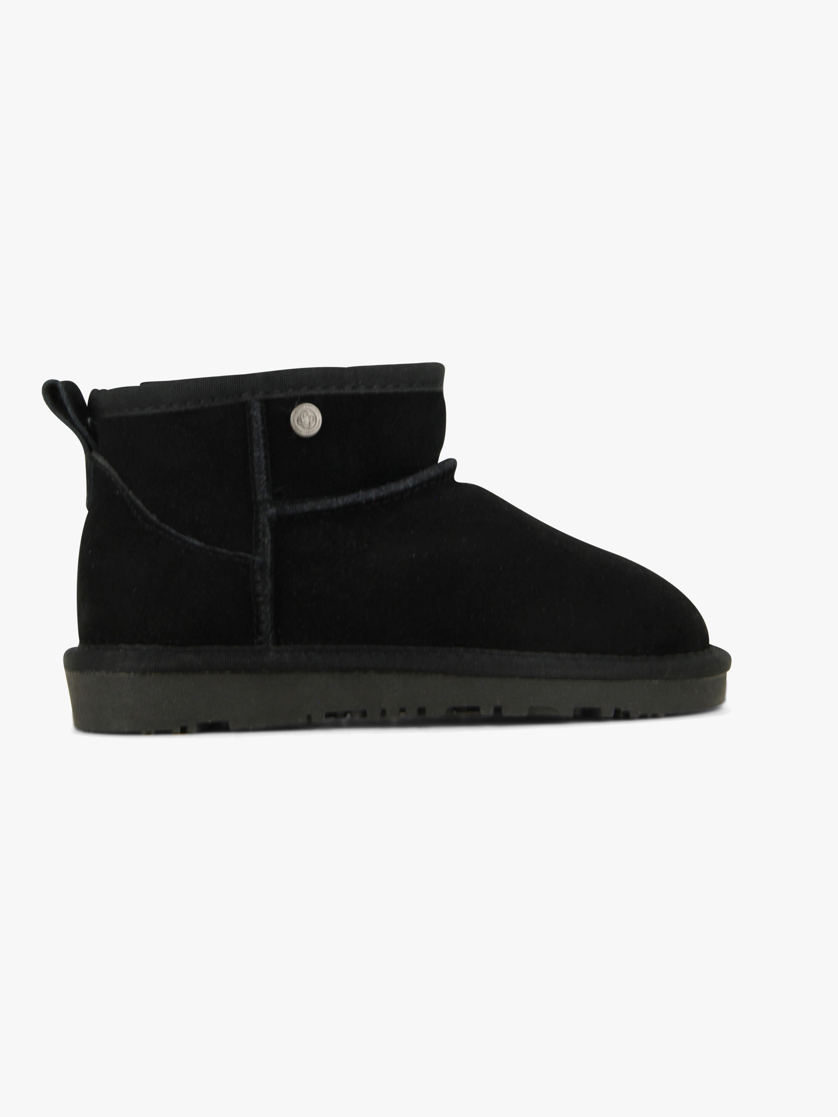 Mjúka Cardstone  Warm gefüttert Stiefel, Schwarz, 31