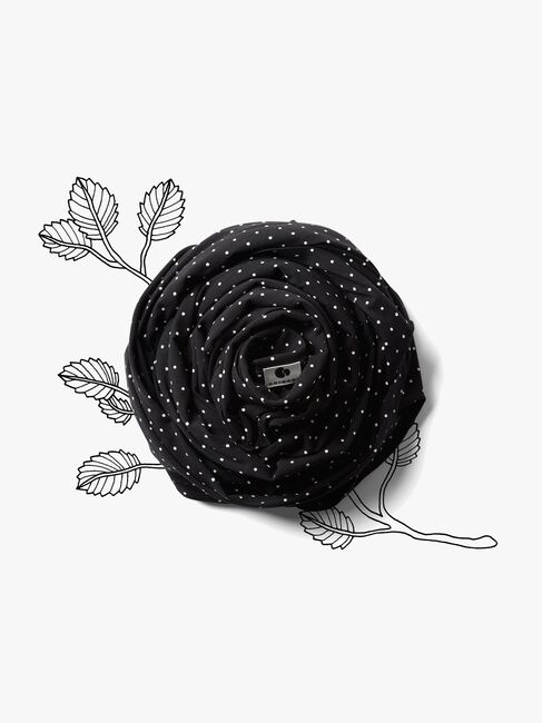 Coracor Tragetuch Small Dot, Black