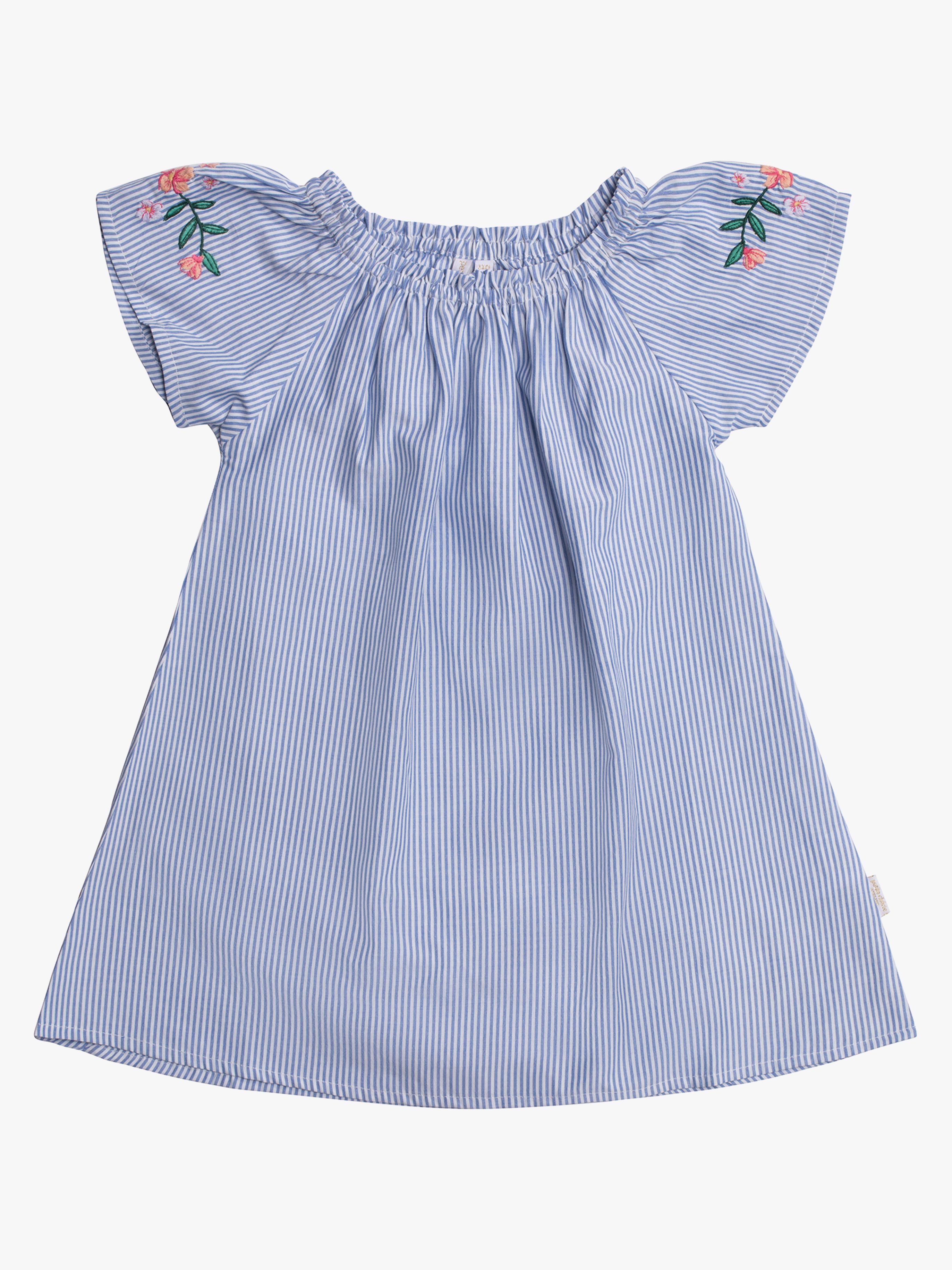 Avola Kleid, Navy / White 110