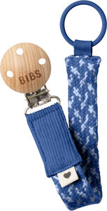 BIBS Braid Schnullerhalter, Cornflower/Dusty Blue