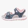 Superfit Pebbles Sandalen, Blau/Pink