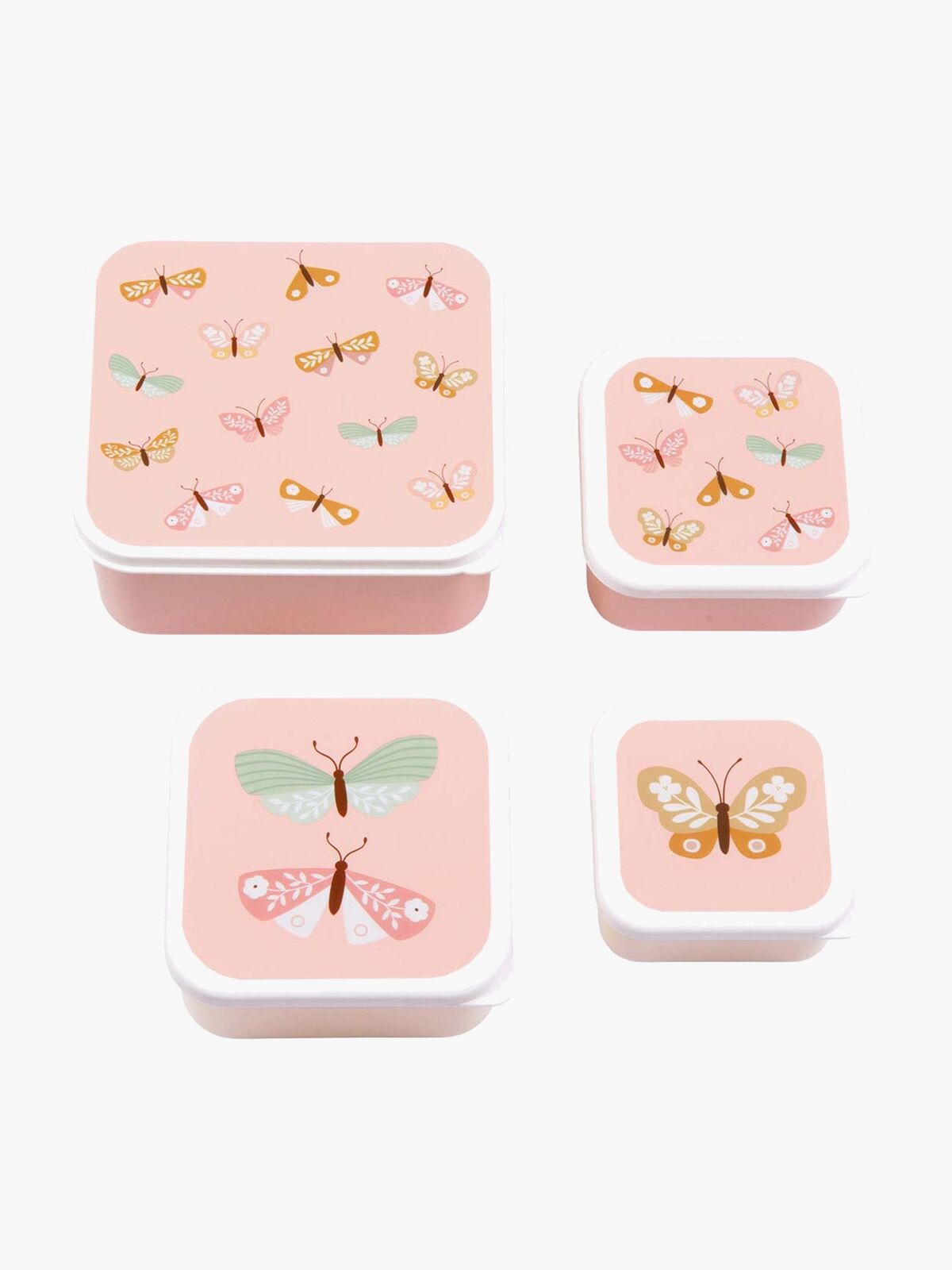 A Little Lovely Company Lunchbox-Set, Schmetterling