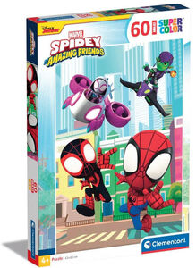 Clementoni Maxi Spidey And His Amazing Friends Puzzle 60 Teile