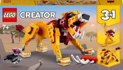 LEGO Creator 3-in-1 31112 Wilder Löwe