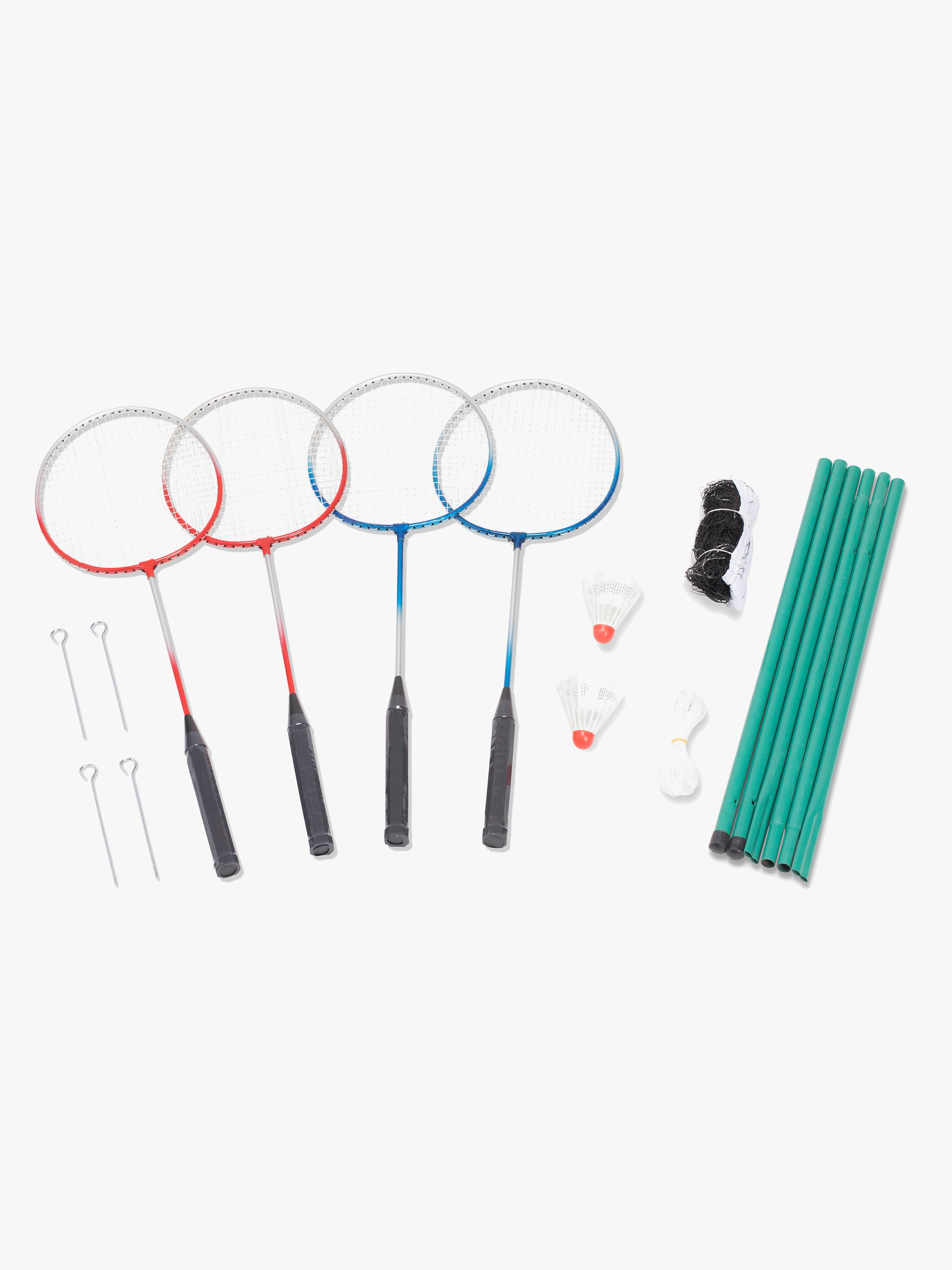 Pinepeak Badmintonset Vier Spieler