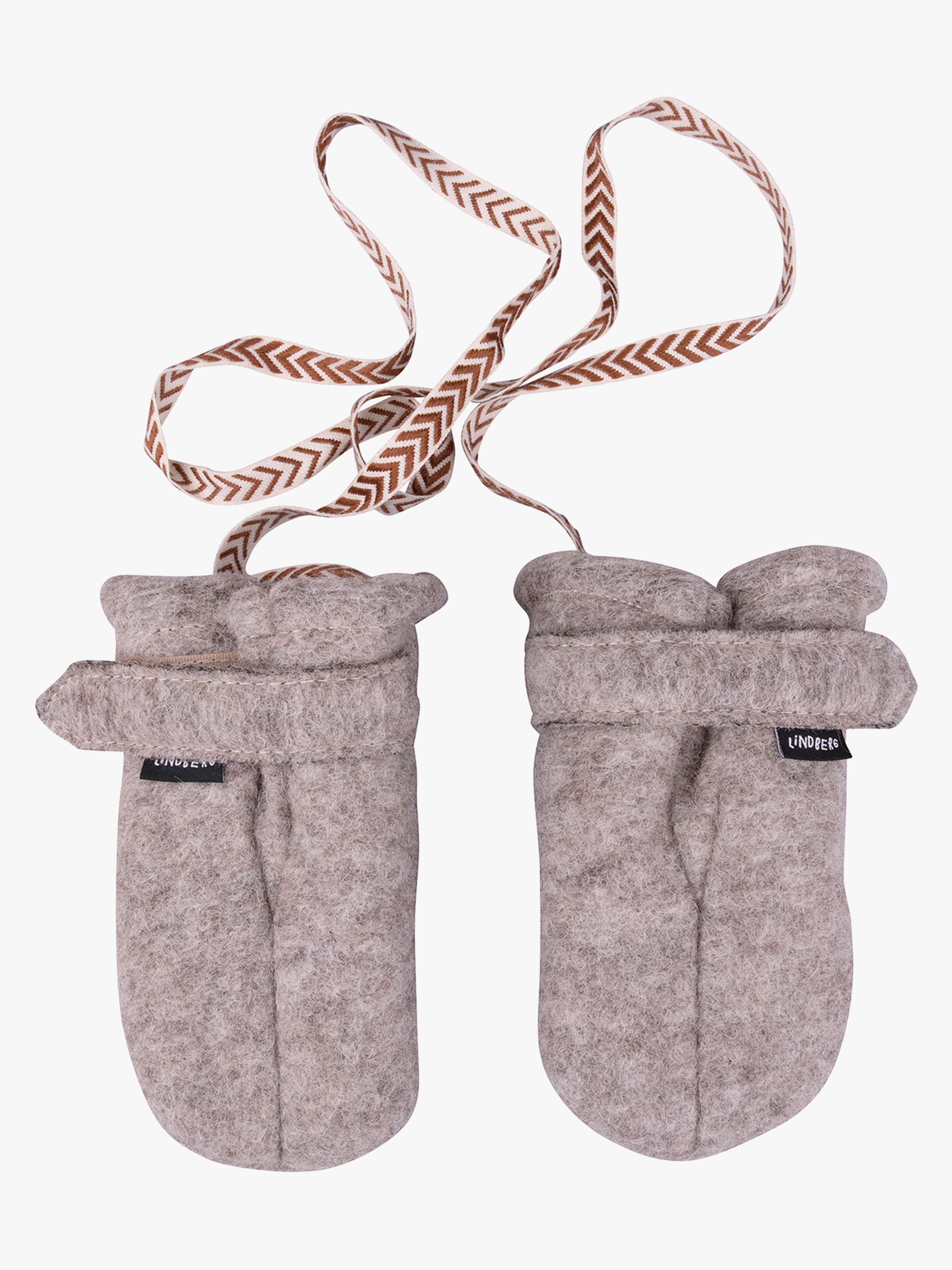 Norrland Mini Handschuhe Wolle, Beige