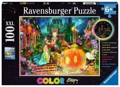 Ravensburger Color Starline Puzzle Aschenputtel XXL 100 Teile
