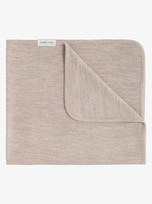 Baby's Only Baby Crib Decke Merinowolle TOG 0.5, Fine Ecru