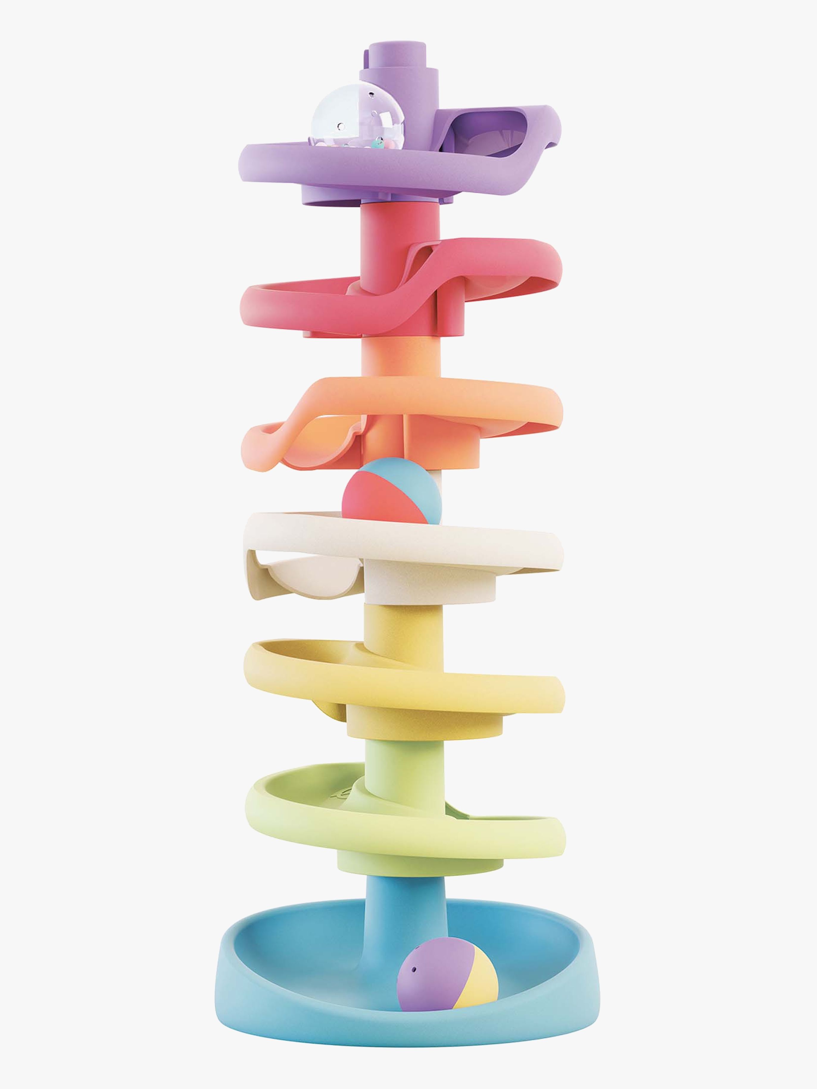 Play Eco+ Aktivitätsspielzeug Spiralturm, Babyspielzeug