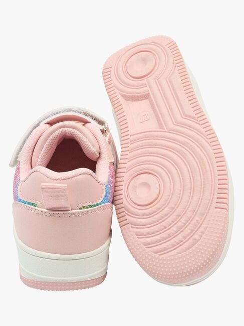 Mikk-Line Sneaker Glitzer, Adobe Rose