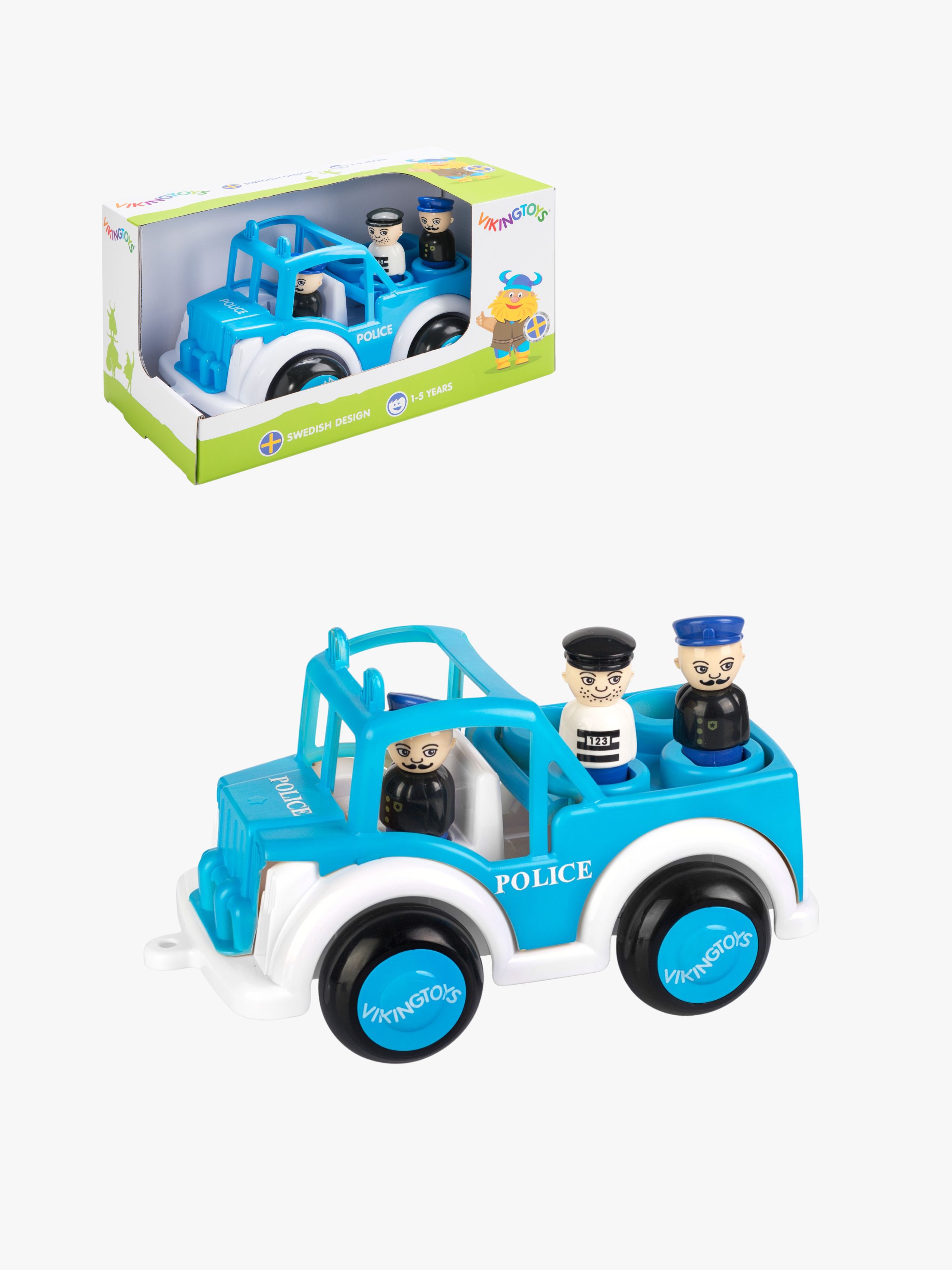 Viking Toys Jumbo Spielzeugset Polizeiauto 28 cm