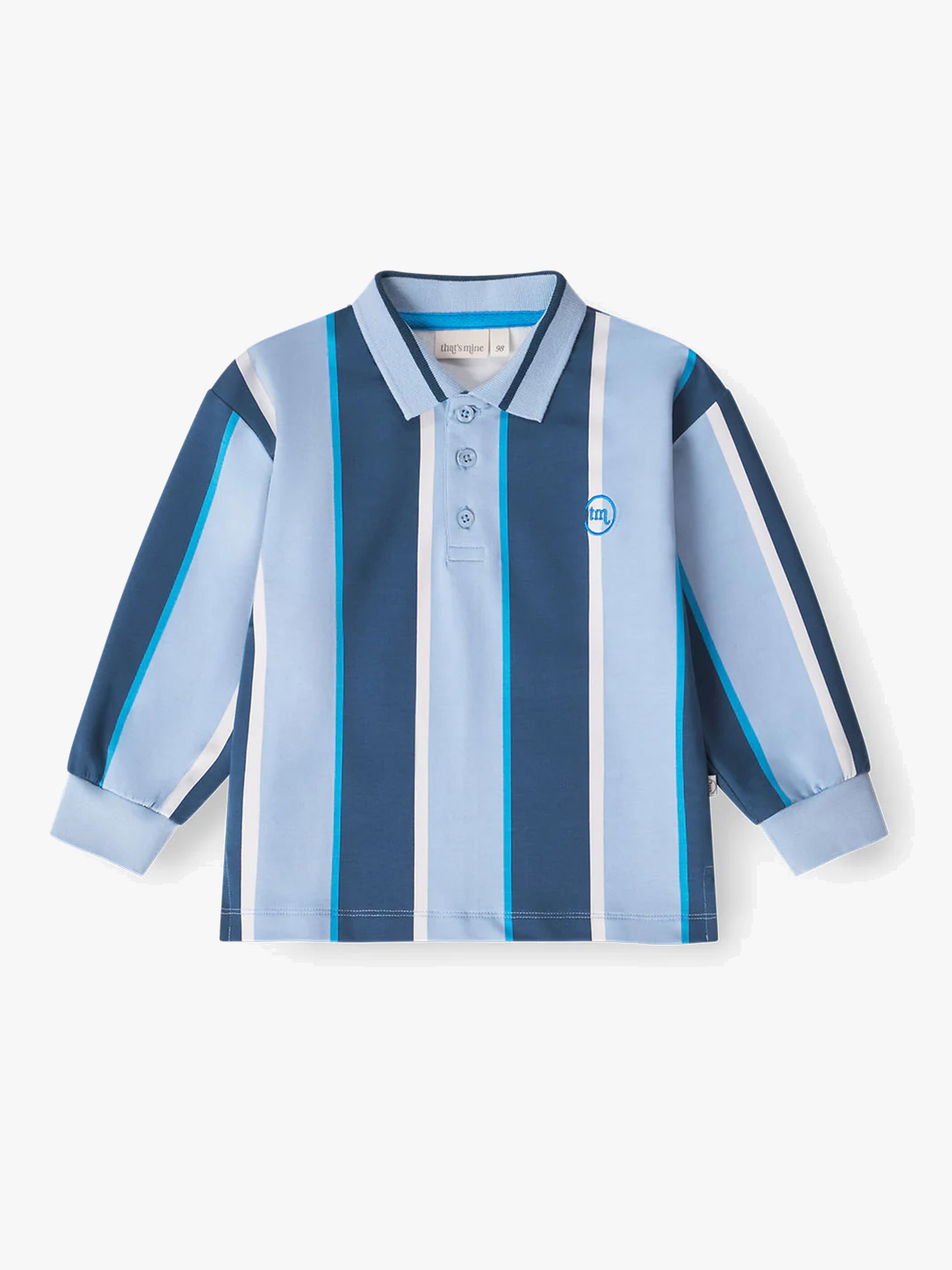 That's Mine Victor Poloshirt, Multi Stripe, 92