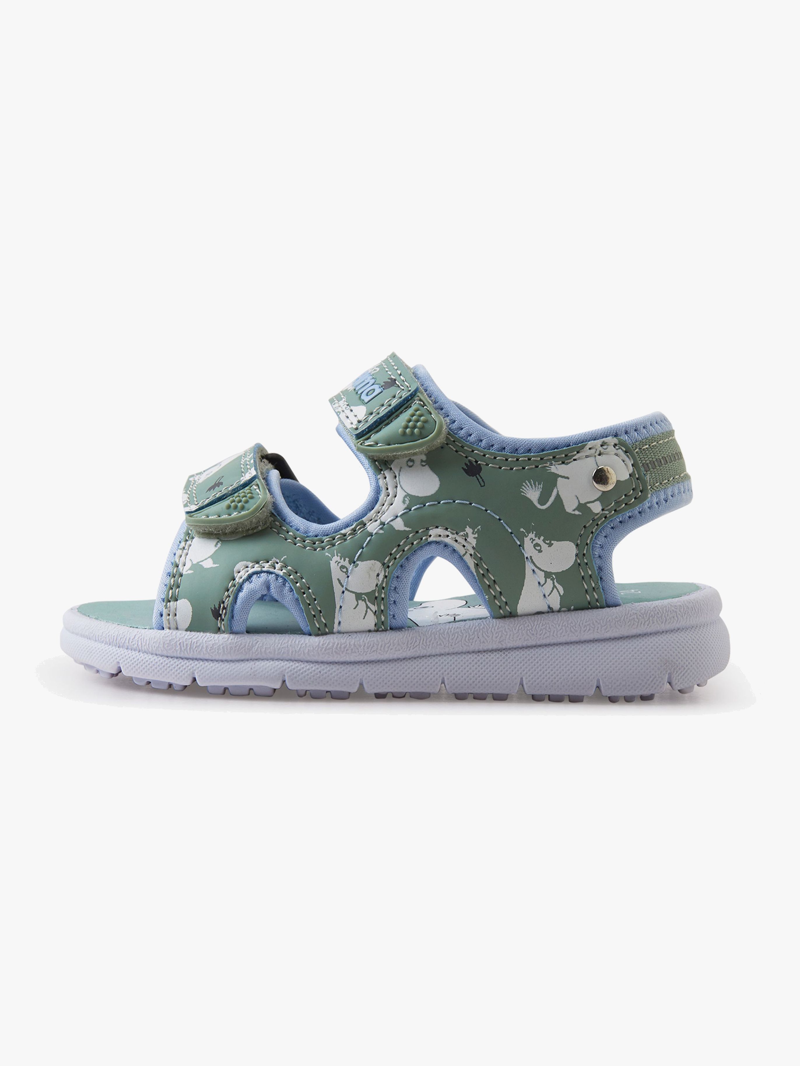 Moomin Bungee Kinder Sandalen, Stone Green, 30