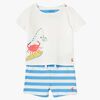 Tom Joule Barnacle Outfit, White Crab