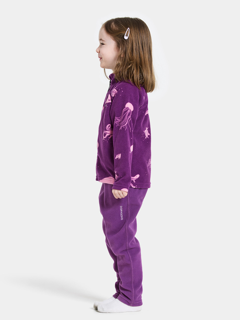 Didriksons Monte Fleecejacke, Winter Ocean Purple