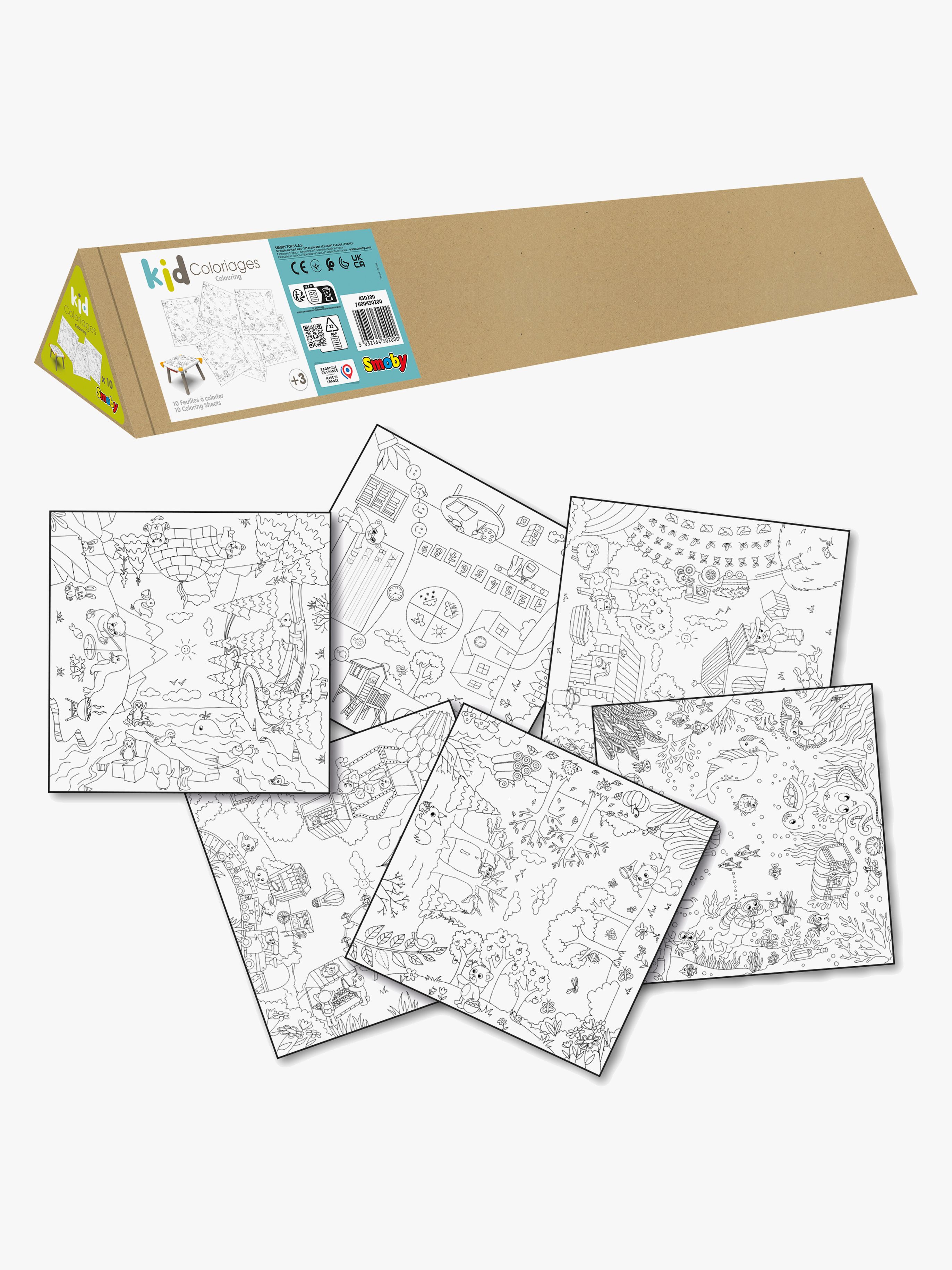 Kid Colouring Zeichenpapier Nachfüllpackung
