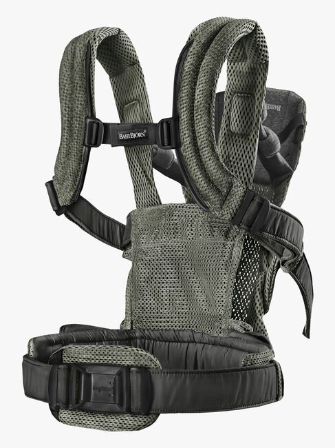 BabyBjörn Harmony Babytrage 3D Mesh, Dunkelgrün