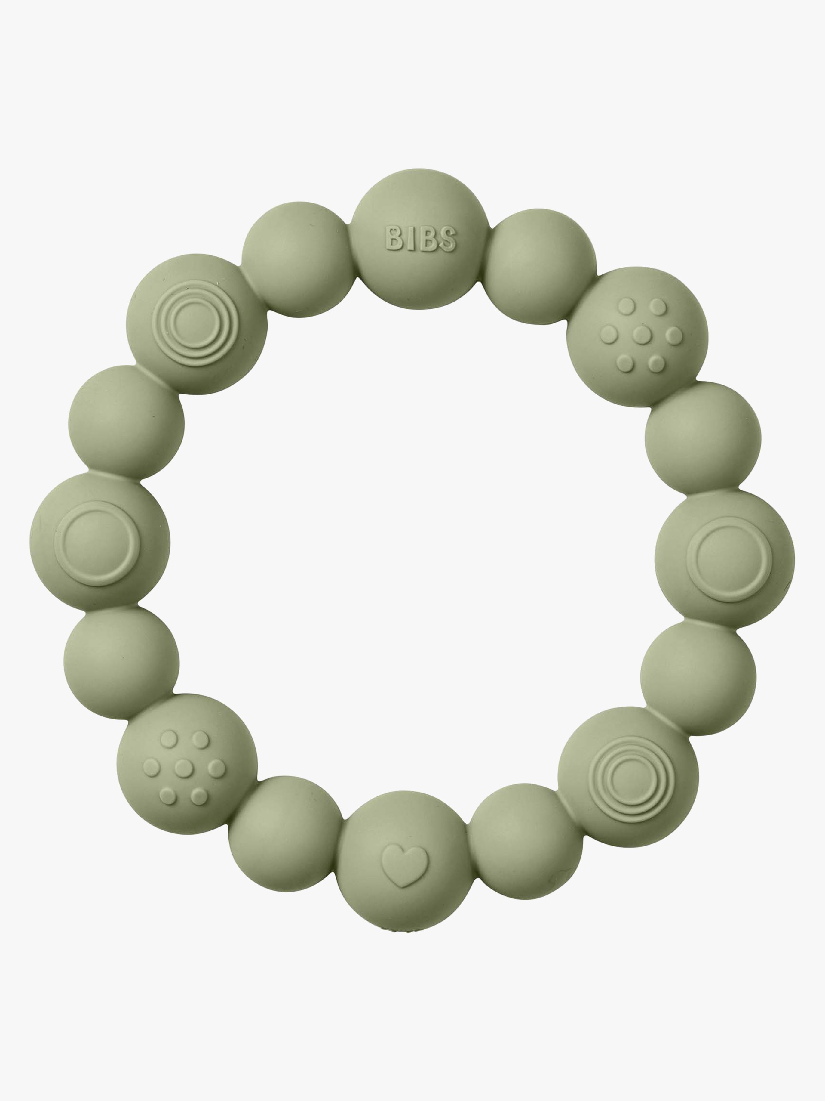 BIBS Beaded Beißring, Sage