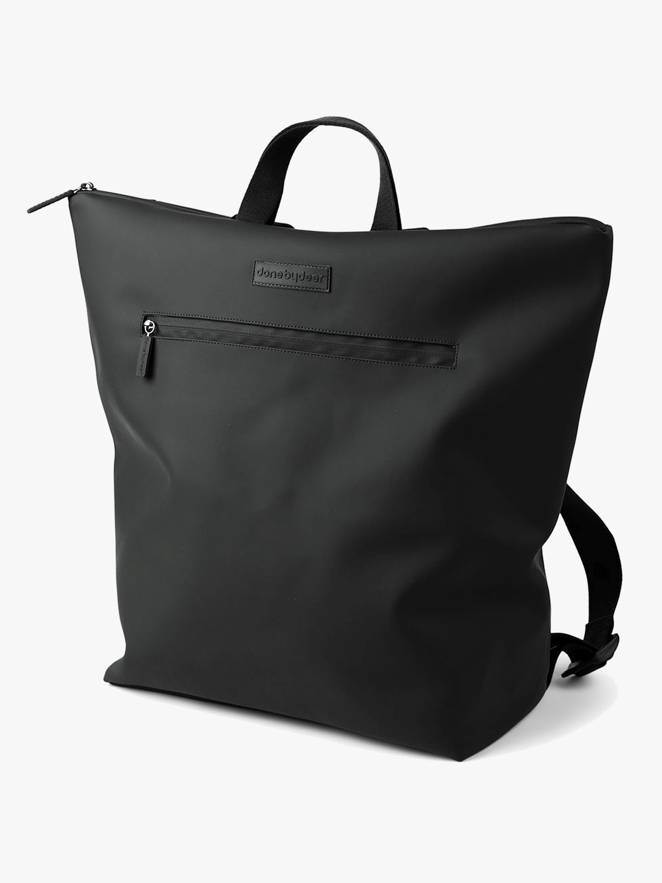 Wickeltasche Rucksack, Black
