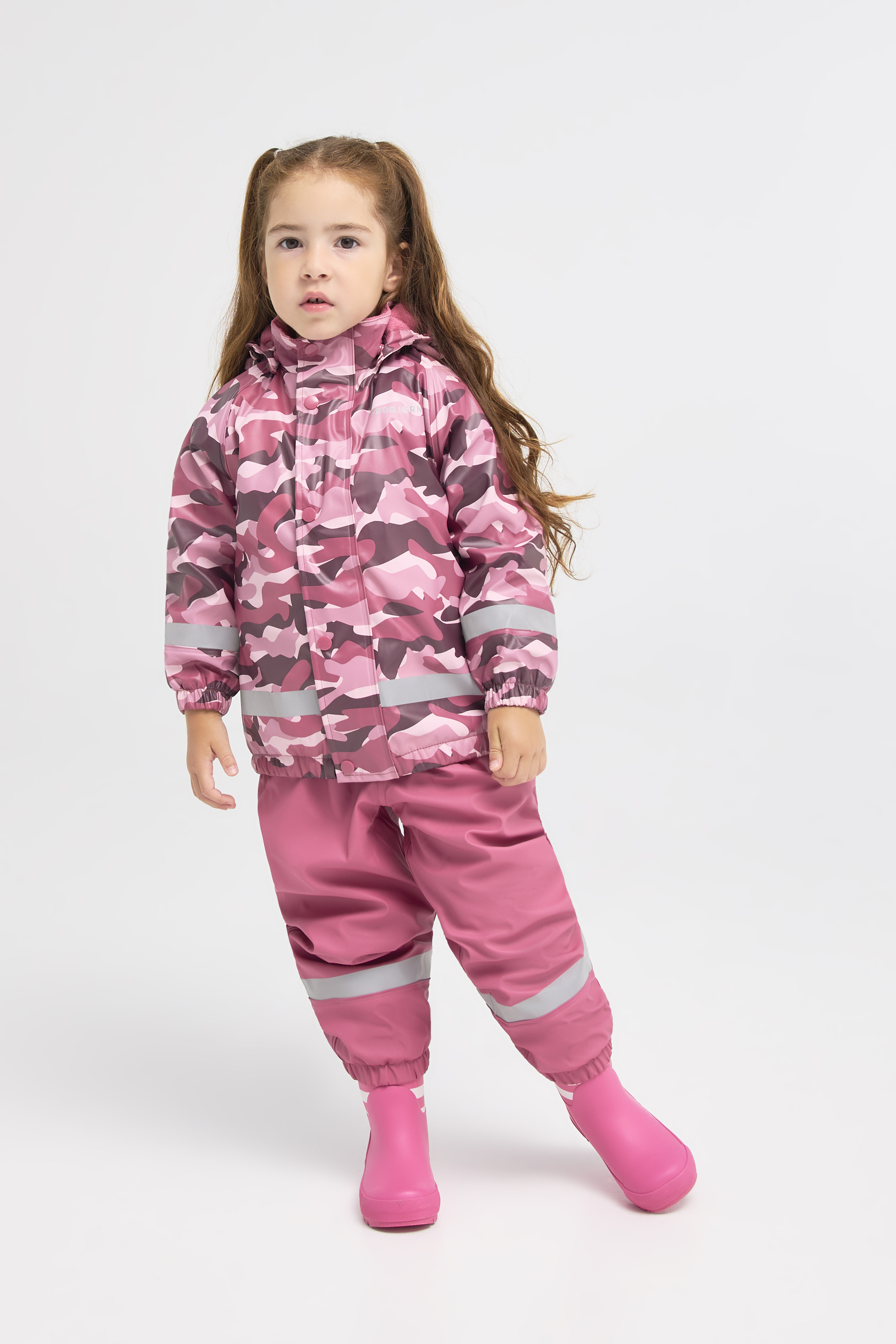 Nordbjørn Skagen Gefüttertes Regenset, Hide and Seek Pink, 86-92 - Bester im Test