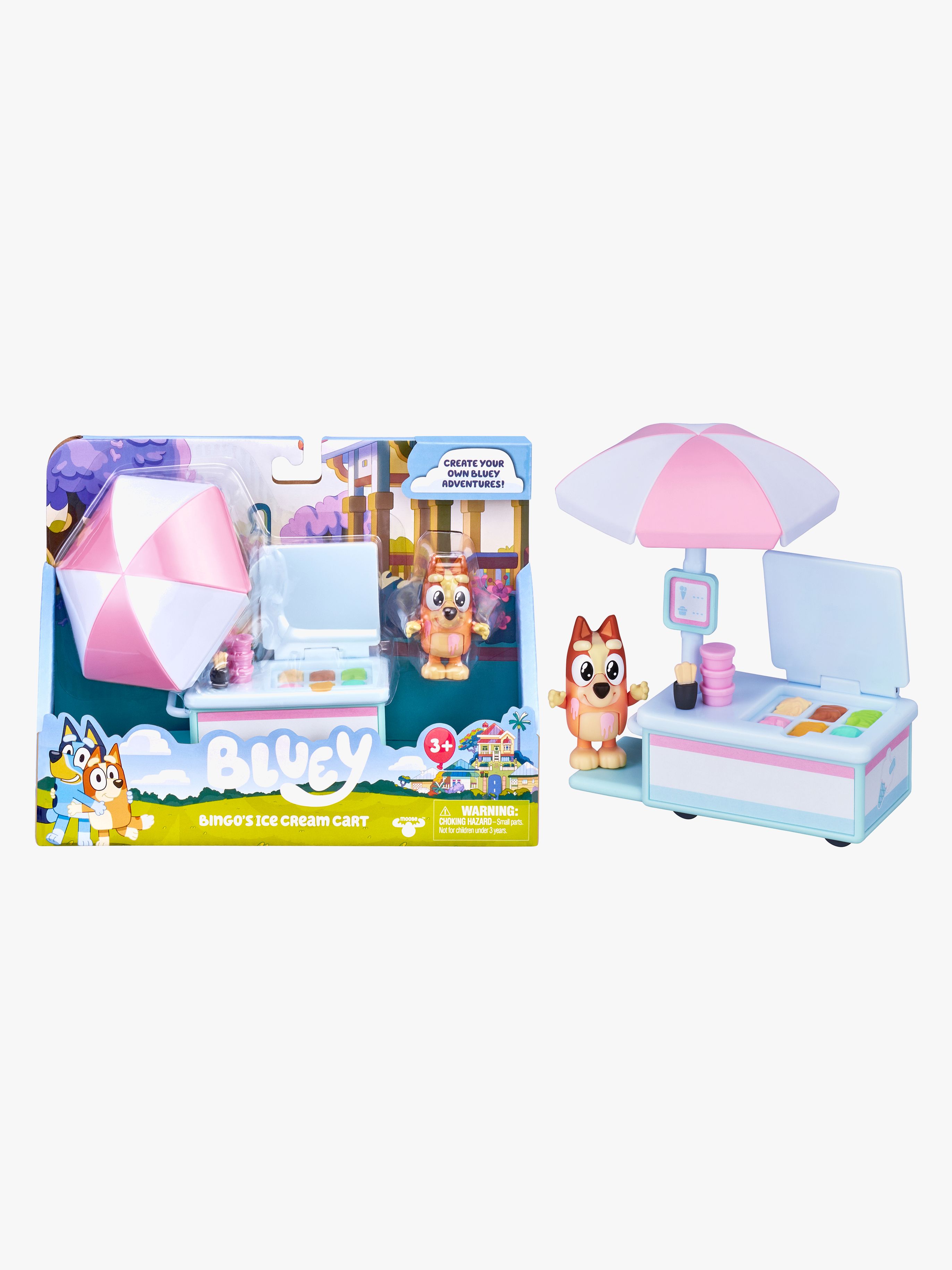 Bluey Eiswagen Spielset mit Bingo-Figur