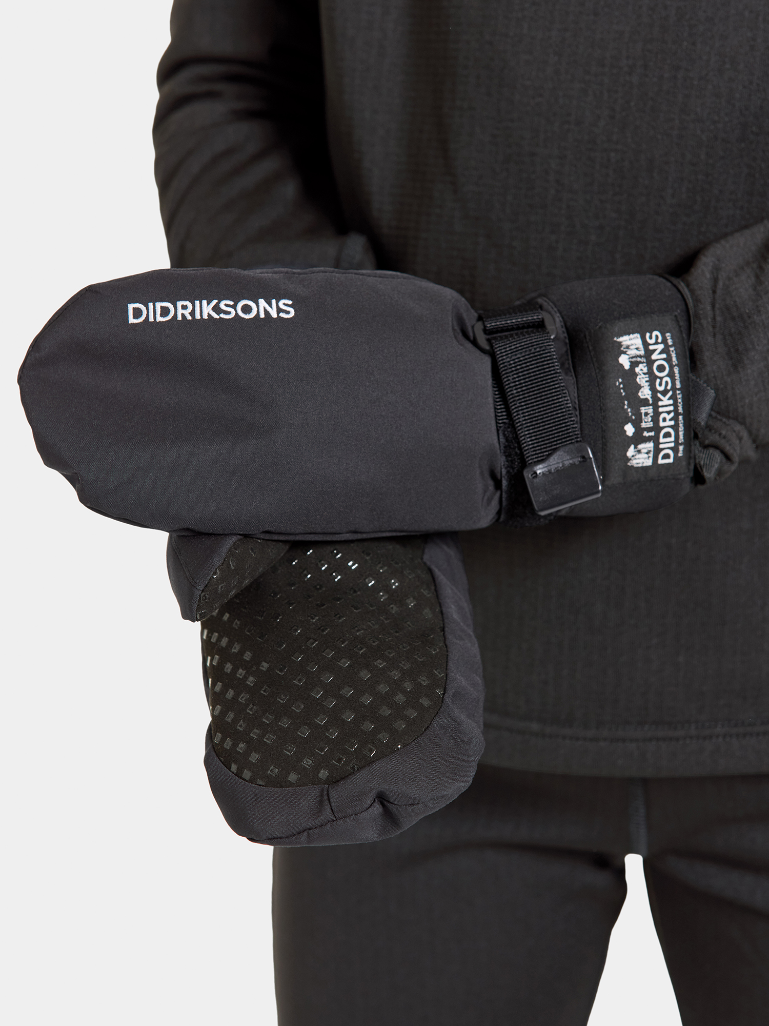 Didriksons Lovas Handschuhe, Schwarz, 4