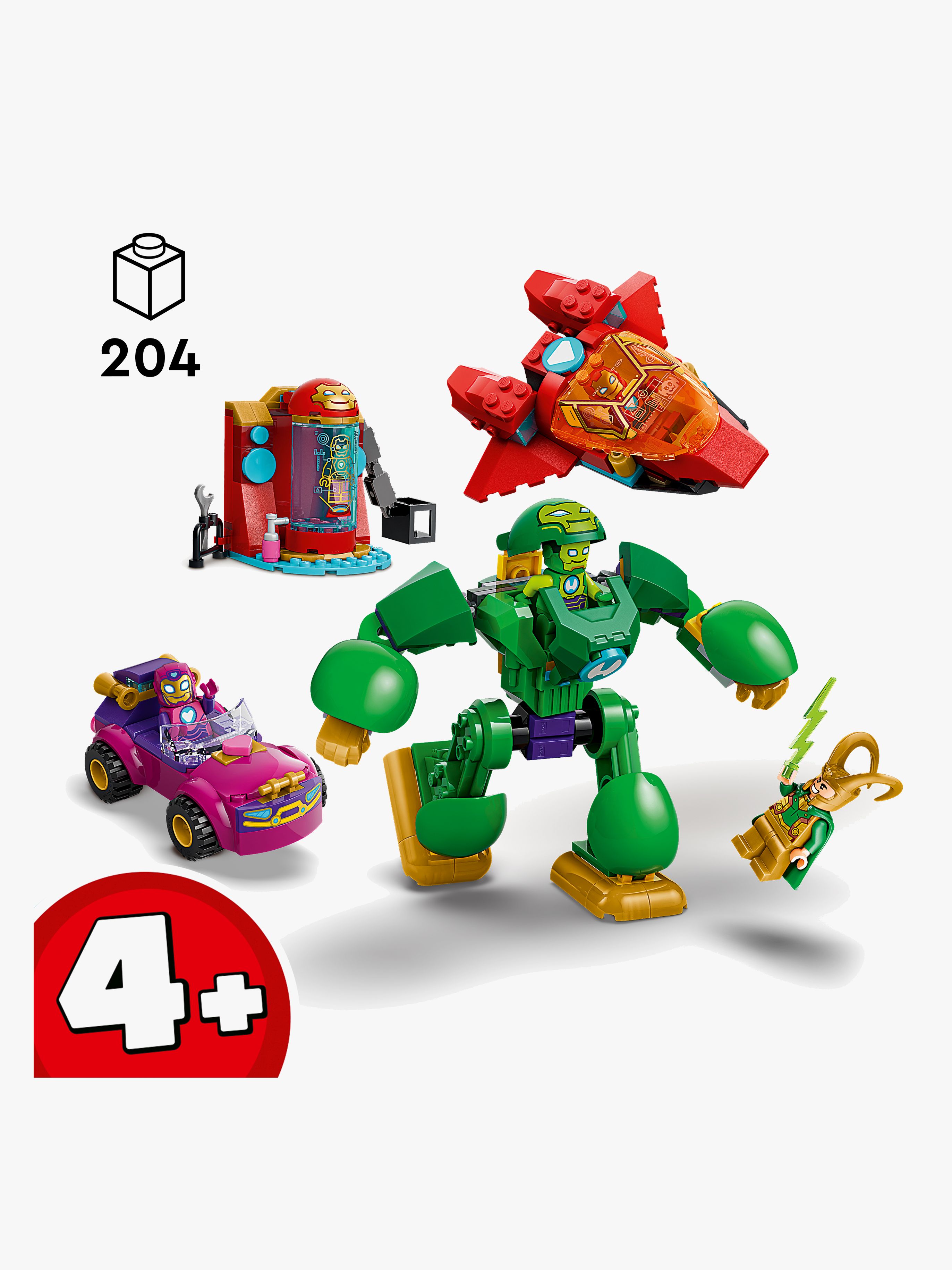 Disney Junior Marvel 11211 Loki vs. Team Iron Man