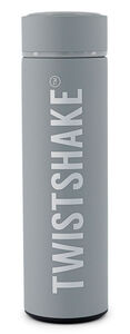 Twistshake Thermosflasche 420 ml, Grau