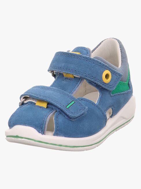 Superfit Boomerang Sandalen, Blau/Grün