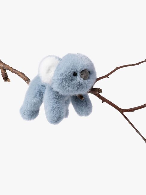 Teddykompaniet Plüschspielzeug Liegender Koala 26 cm, Blau