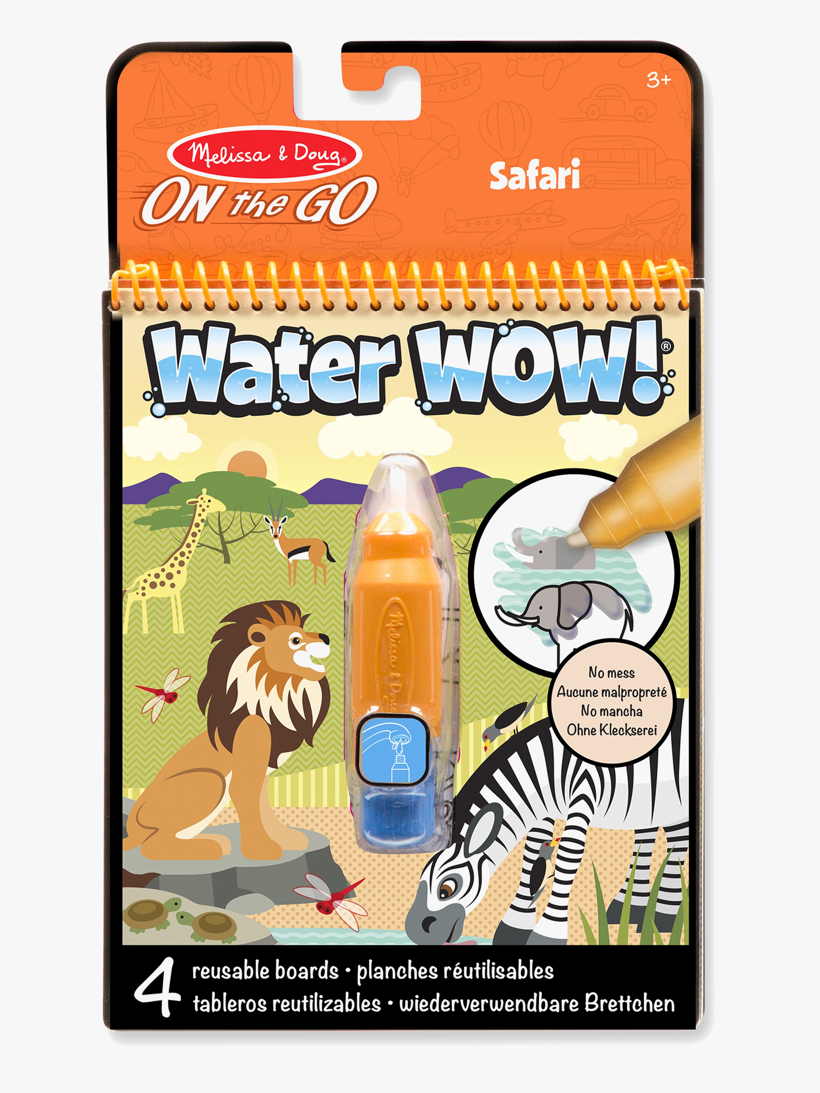 Melissa &  Doug Water Wow! Malbuch Safari
