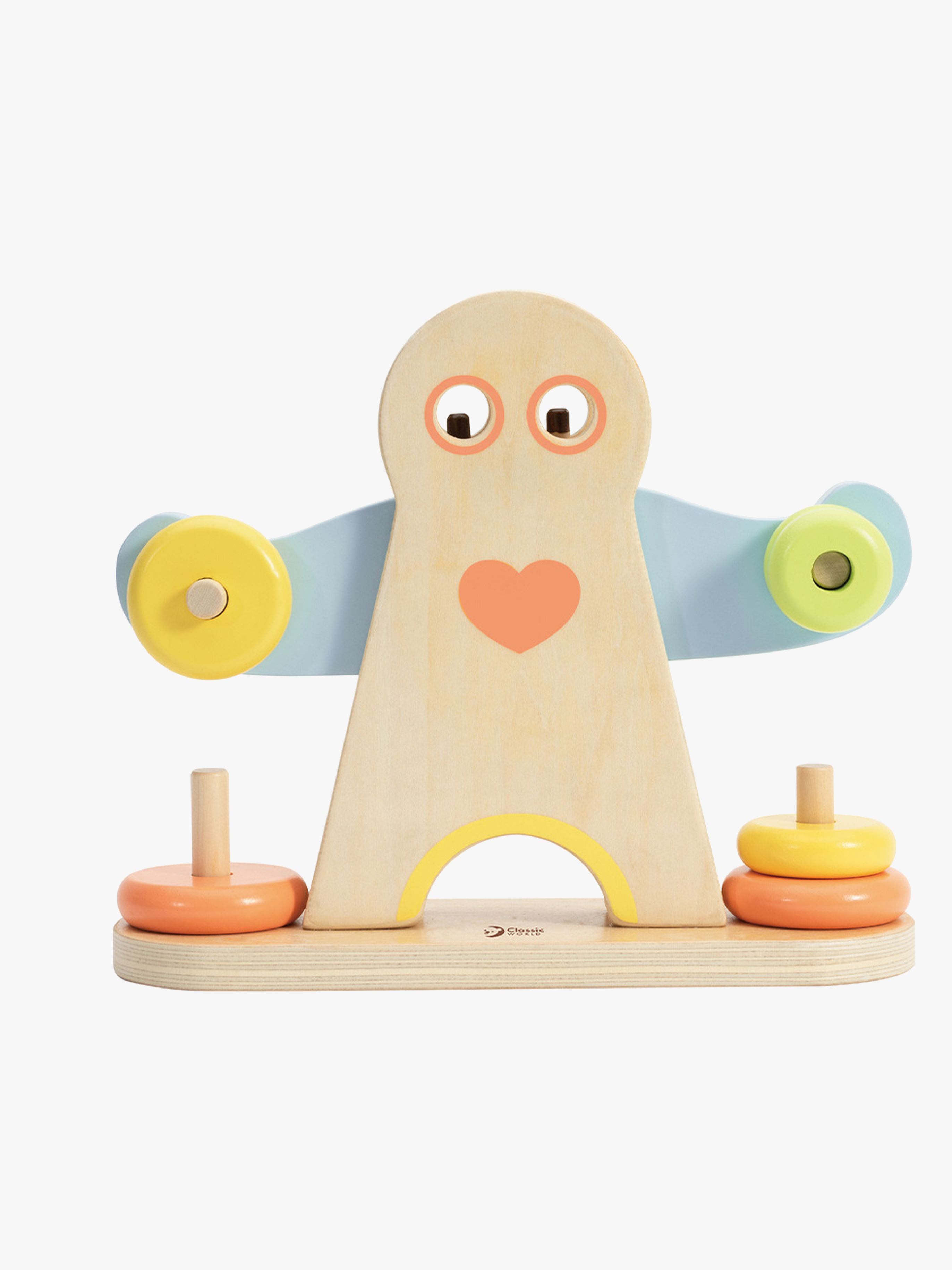 Classic World Aktivitätsspielzeug Hercules Gewichtheben, Babyspielzeug