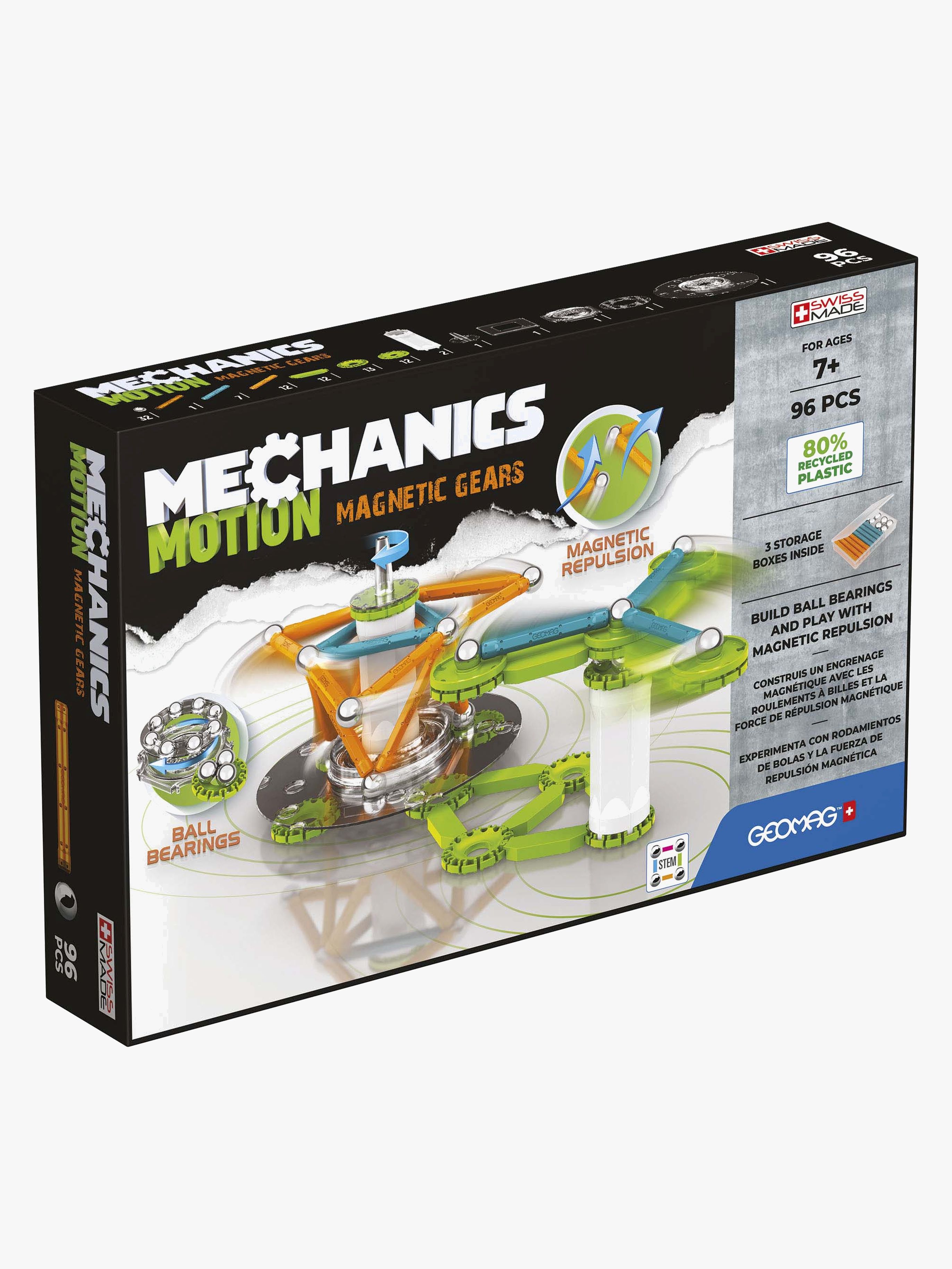Mechanics Motion 2 Magnetische Gänge Bausatz 96 Teile